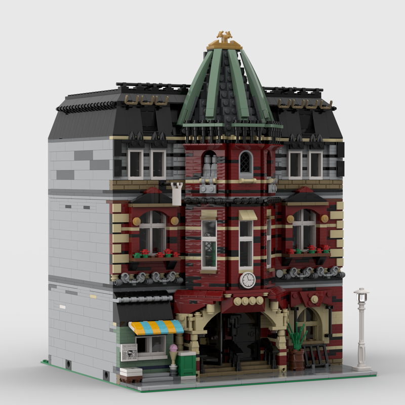 Lego Modular Brick School
