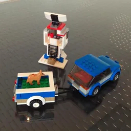 60117 SUV & trailer