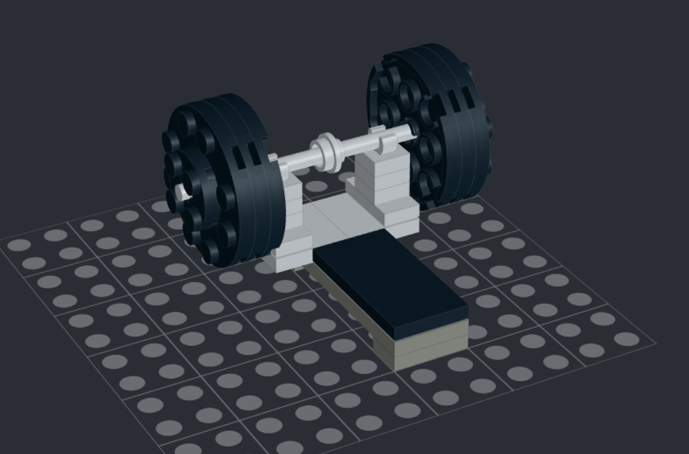 Lego A LEGO Bench press