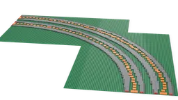 Baseplates for Ballasted R104 & R120 Curve Tracks