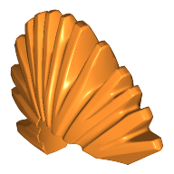 Lego Hair Mohawk / Orange