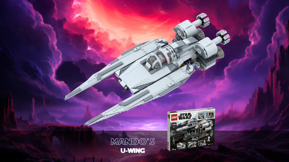 Lego Mando's U Wing - 75292 alternative