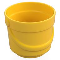 Lego Duplo Bucket / Yellow