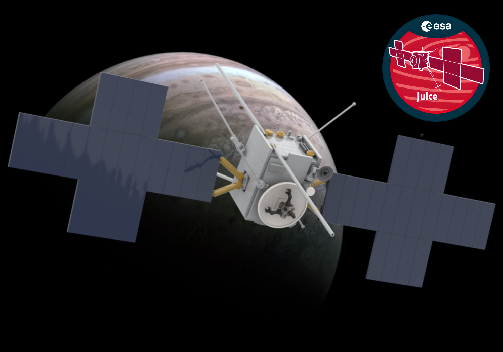 Lego JUICE (JUpiter ICy moons Explorer) Spacecraft