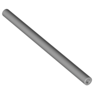 Lego Hose, Pneumatic 4mm D. 9L / 7.2cm / Light Bluish Gray