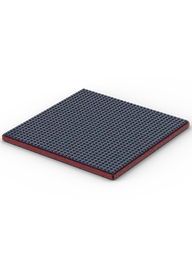 32x32 MILS Plate with Decorative Border