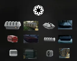 Galactic Republic - Crates, Containers & Structures