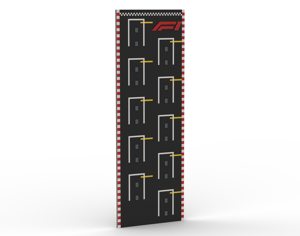 Lego Ultimate Formula 1 Grid Display