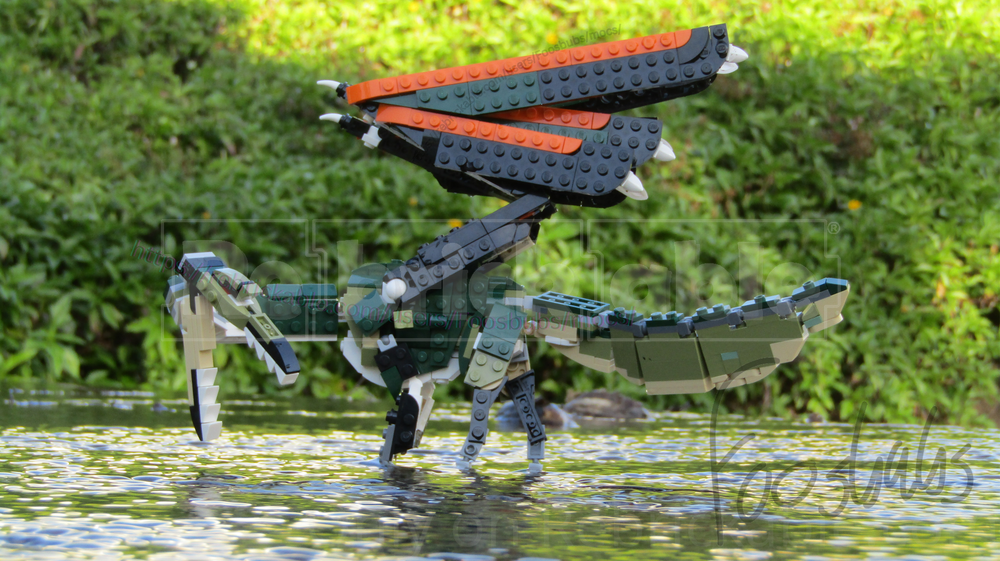 Lego 31121 + 31129 Colossal Seratorn (Xenocondylus insignis)
