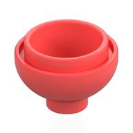 Lego Brick Round 2 x 2 Dome Bottom [Open Stud] / Coral