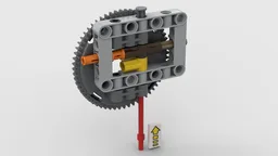 75313 UCS AT-AT Leg Connection Fix - Alternate Technic Frame Assembly