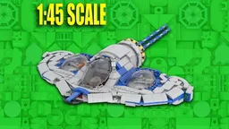 1:45 Minifigure Scale Gungan Bongo Submarine