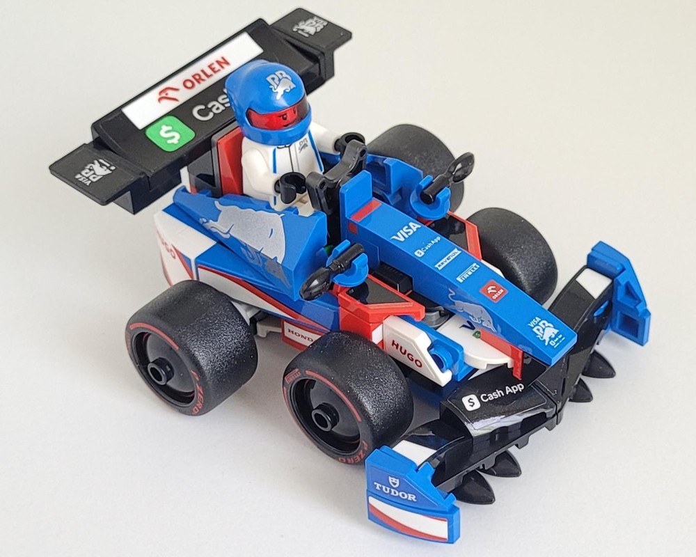 Lego Tooned VISA Cash App RB VCARB 01 F1