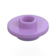 Equipment Cup / Teacup Saucer with Recessed Stud on Top [Plain] / Medium Lavender