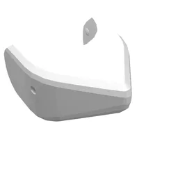 Animal Body Part, Shark Head / White