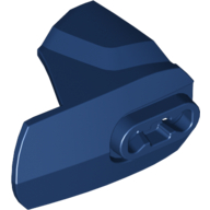 Lego Large Figure Limb Cover, Size 4, Armor with Ball Joint Socket / Dark Blue