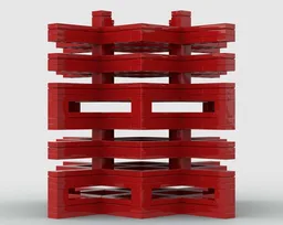 Chinese Character:Big Cross Happiness Container