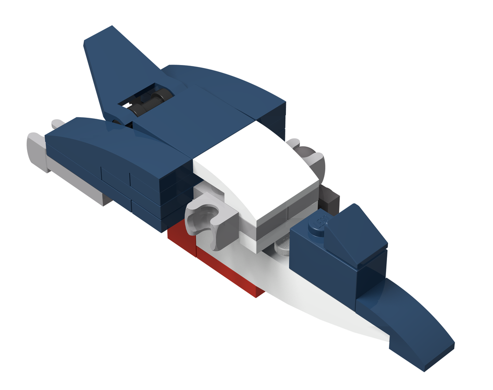 Lego 2020 Advent Challenge – Day 12 [Speed Boat]