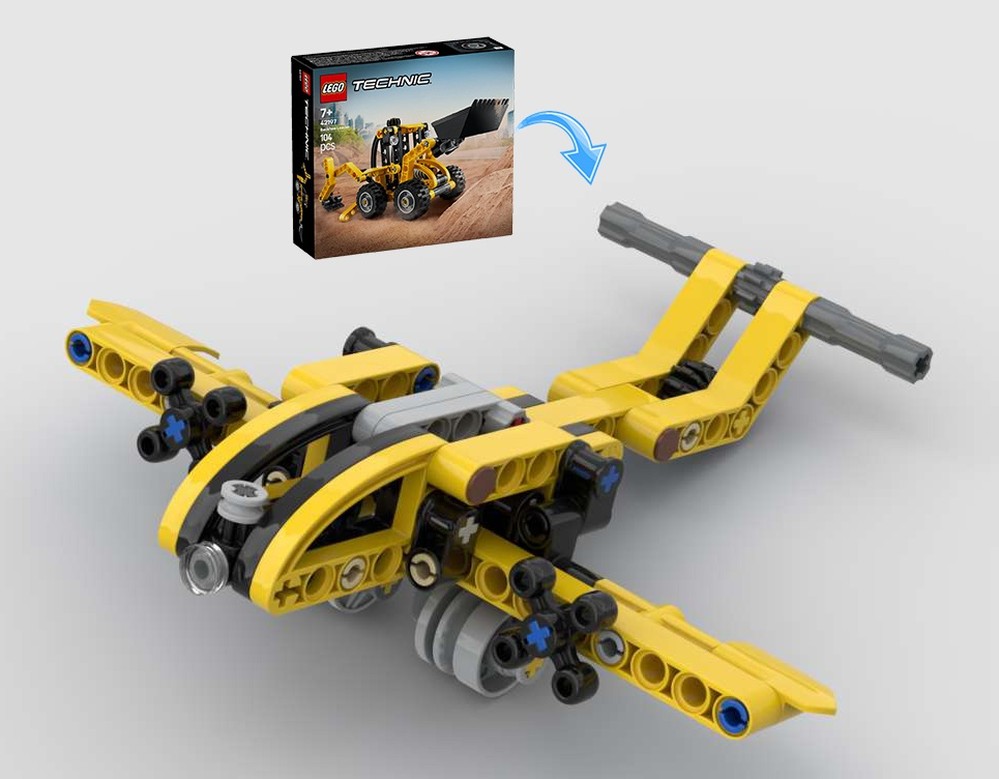Lego Airplane 42197 Alternative