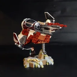 Display stand for Ahsoka's interceptor