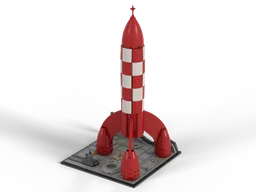 Tintin Moon Landing Site