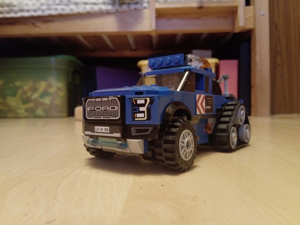 Lego Ford F150 Caterpillar Tracked Truck