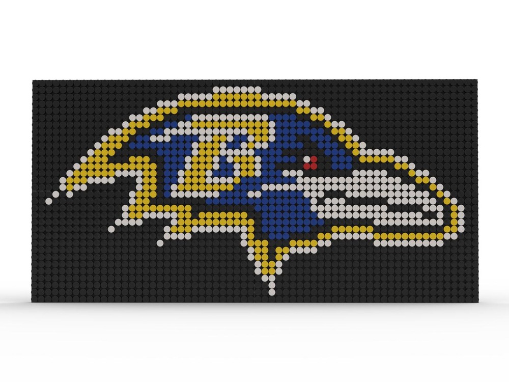 Lego Baltimore Ravens Logo