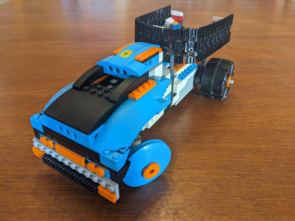 Lego Boosted dump truck