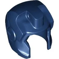 Helmet Space with Open Face Angular, Top Hinge / Dark Blue