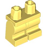 Lego Hips and Bright Light Yellow Medium Legs / Bright Light Yellow