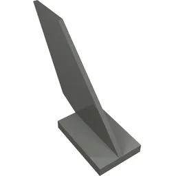 Tail Shuttle / Dark Bluish Gray