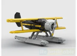 Beechcraft SD17S Staggerwing Floatplane