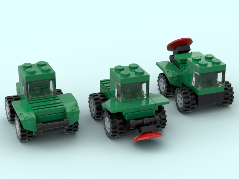 Lego Ground Surveyor\Mobile Radar\Jeep (3-in-1 Creative Series)