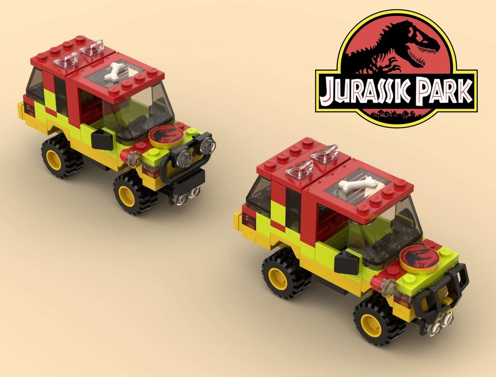 Lego Jurassic Park Retro Classic Ford Explorer Set