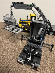 Volvo crane truck