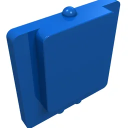 Glass for Window 1 x 2 x 2 Plane / Blue