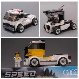 76897 Three Trucks