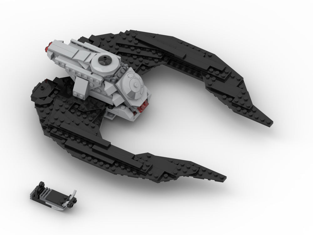Lego 75300 Imperial Cylon Rider - alternate build