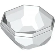 Rock Boulder 4 x 4, Bottom / White