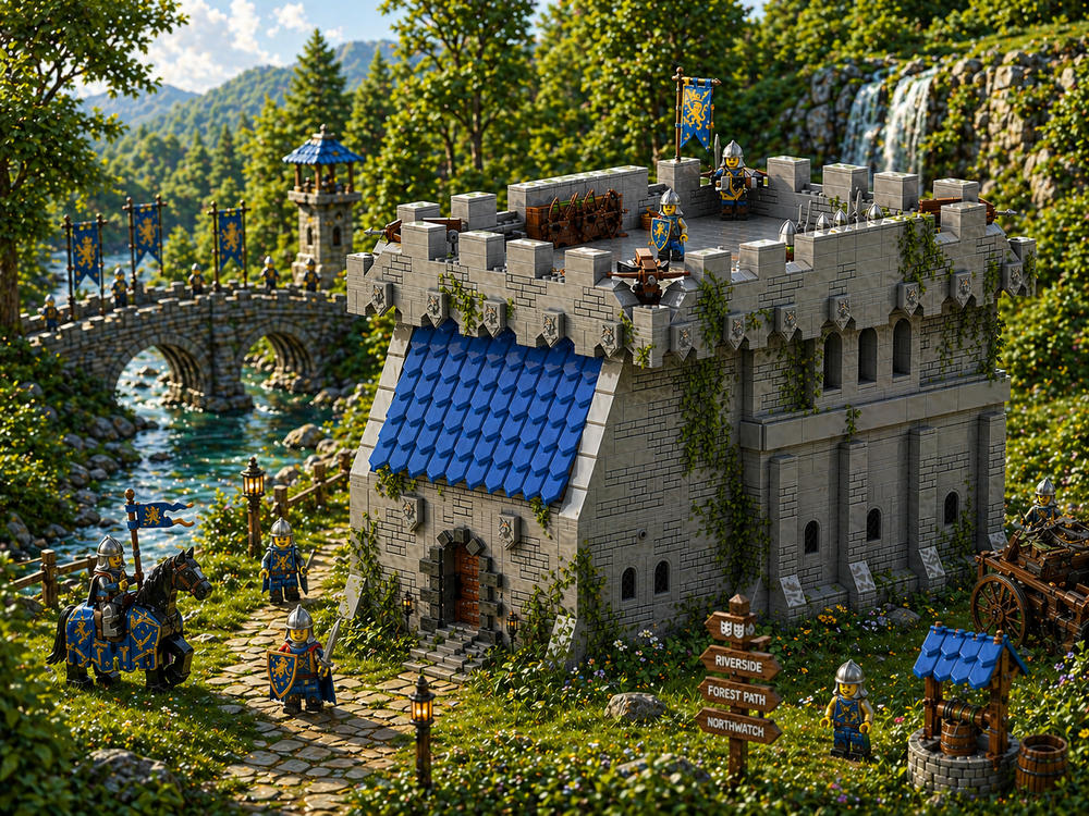 Lego Medieval - Lord Castle