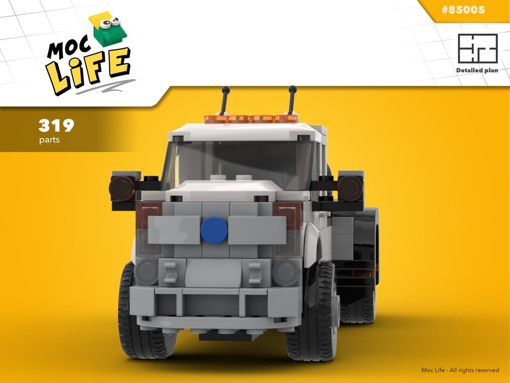Lego Ford F-450 quad cab dually welding rig setup