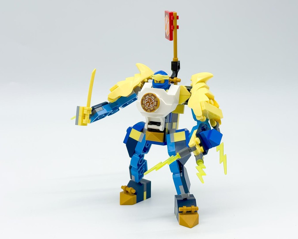 Lego Jay's Evo Mech (Built using 2022 EVO Sets)