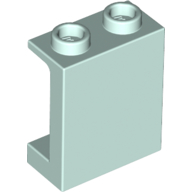 Lego Panel 1 x 2 x 2 [Side Supports / Hollow Studs] / Light Aqua