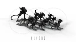 Micro Aliens Series Part III : Xenomorph