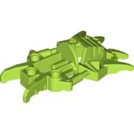 Large Figure Foot, Claws, Toa Inika / Lime
