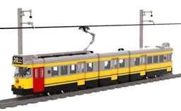 Amsterdam tram Yellow