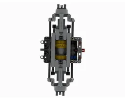Different lock front axle v2