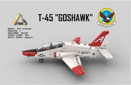 McDonnell Douglas (Boeing) T-45 Goshawk LEGO