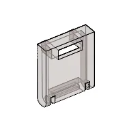 Box 2 x 2 x 2 Door with Slot / Trans-Brown