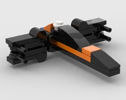 Micro Poe Daremon's X Wing